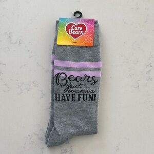 🤩3/$15 SALE🤩!!!
Care Bears Gray and Purple Casual Socks
